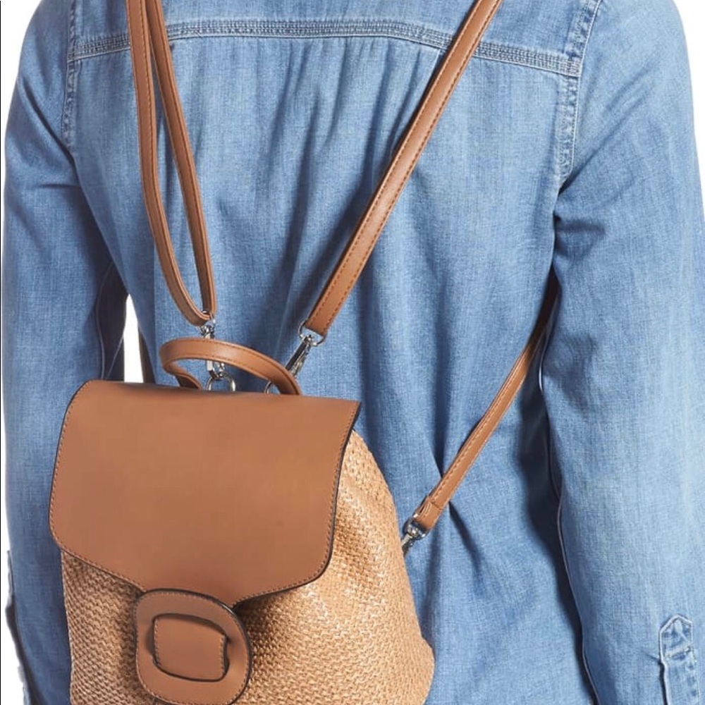 Convertible straw bag. - Picture 2 of 6